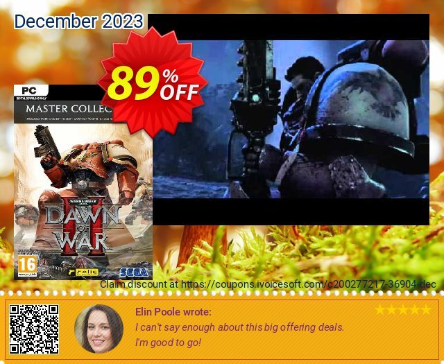 Warhammer 40,000: Dawn of War II - Master Collection PC (EU) verblüffend Außendienst-Promotions Bildschirmfoto