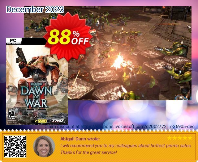 Warhammer 40,000: Dawn of War II PC menakjubkan kupon Screenshot