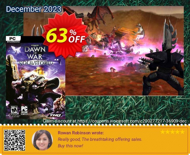 Warhammer: 40,000 Dawn of War - Soulstorm PC 令人惊奇的 产品销售 软件截图