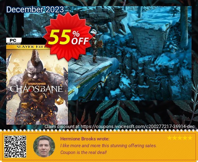 Warhammer: Chaosbane Slayer Edition PC discount 55% OFF, 2024 Spring promo. Warhammer: Chaosbane Slayer Edition PC Deal 2024 CDkeys