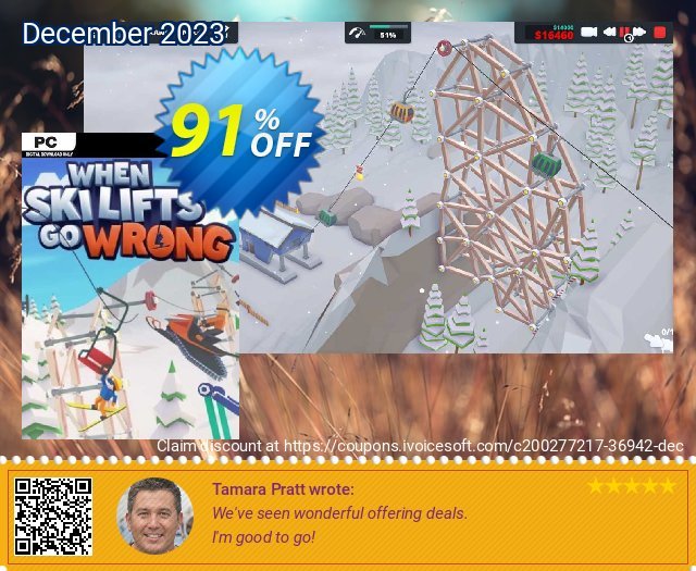 When Ski Lifts Go Wrong PC faszinierende Sale Aktionen Bildschirmfoto