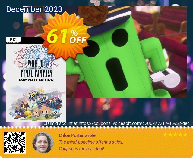 World of Final Fantasy Complete Edition PC terpisah dr yg lain penawaran deals Screenshot