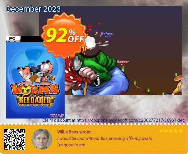 Worms Reloaded PC  훌륭하   가격을 제시하다  스크린 샷