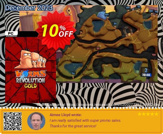 Worms Revolution Gold Edition PC discount 10% OFF, 2024 Coffee Ice Cream Day offering discount. Worms Revolution Gold Edition PC Deal 2024 CDkeys