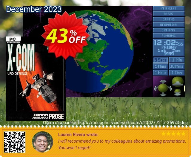 X-COM: UFO Defense PC (EN) faszinierende Preisnachlass Bildschirmfoto