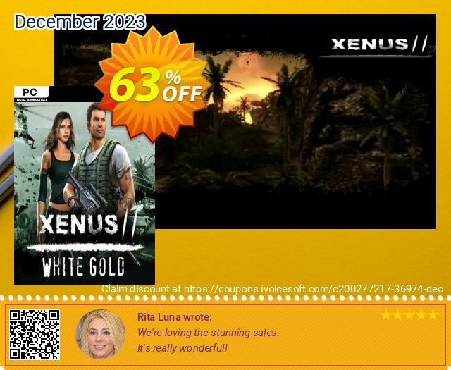 Xenus 2. White gold PC aufregenden Förderung Bildschirmfoto