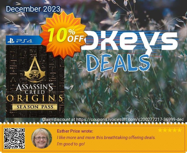 Assassin&#039;s Creed Origins Season Pass PS4 (Netherlands) 超级的 交易 软件截图
