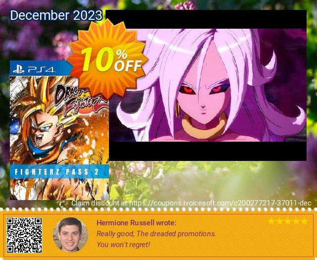 Dragon Ball FighterZ - FighterZ Pass 2 PS4 (Belgium) discount 10% OFF, 2024 April Fools' Day offering sales. Dragon Ball FighterZ - FighterZ Pass 2 PS4 (Belgium) Deal 2024 CDkeys