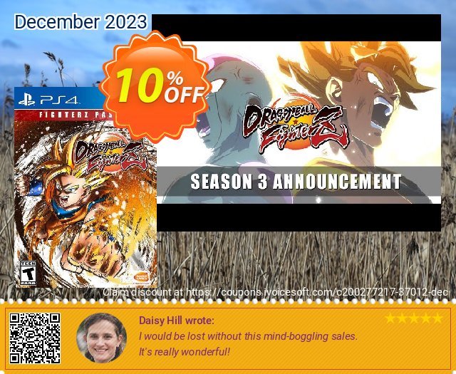 Dragon Ball FighterZ - FighterZ Pass 3 PS4 (Belgium) 惊人的 产品销售 软件截图