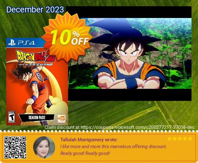 Dragon Ball Z Kakarot - Season Pass PS4 (Netherlands) 令人印象深刻的 优惠码 软件截图