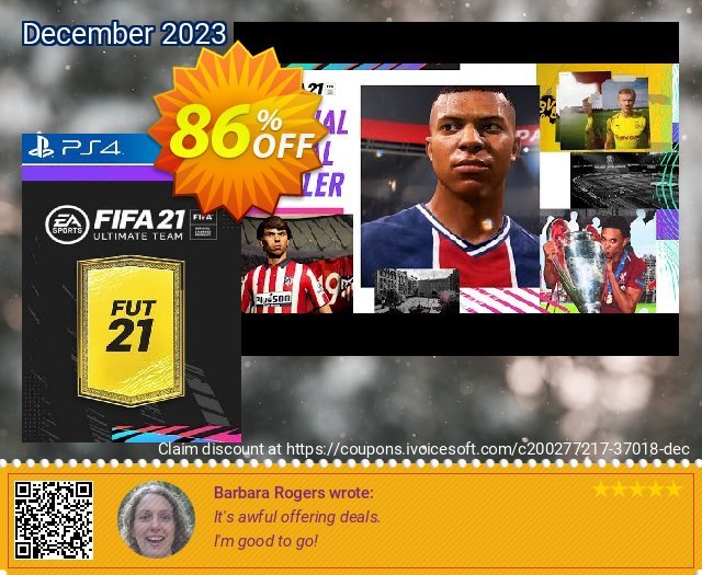 FIFA 21 - FUT 21 PS4 DLC (ASIA) 驚きの連続 割引 スクリーンショット