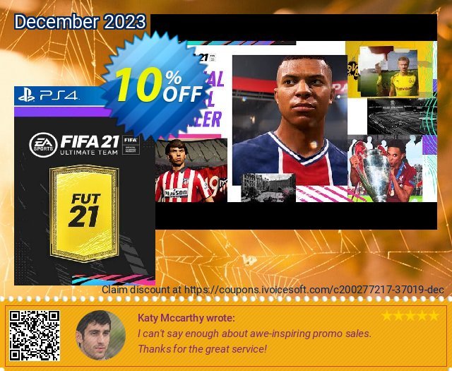 FIFA 21 - FUT 21 PS4 DLC (EU) 令人吃惊的 折扣码 软件截图