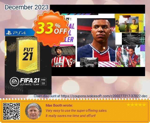 FIFA 21 PS4 - DLC (EU) großartig Außendienst-Promotions Bildschirmfoto