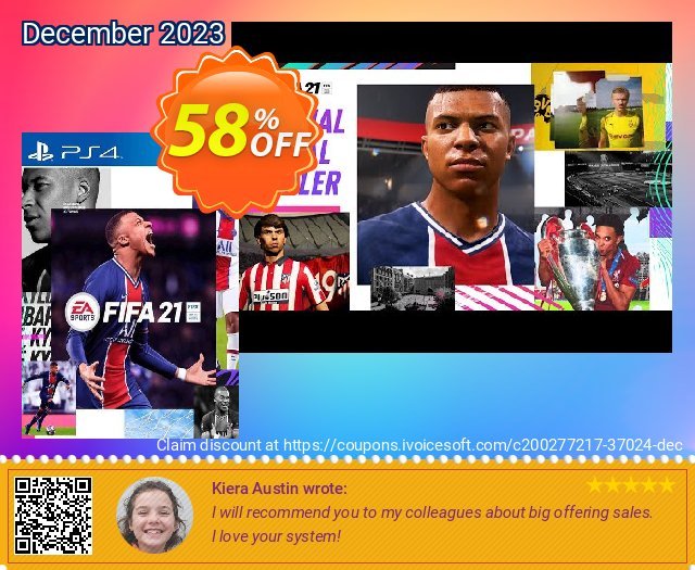 FIFA 21 PS4/PS5 (Spain/Portugal) discount 58% OFF, 2024 Spring offering discount. FIFA 21 PS4/PS5 (Spain/Portugal) Deal 2024 CDkeys