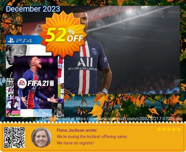 FIFA 21 PS4/PS5 (US/CA) discount 52% OFF, 2024 World Heritage Day offering sales. FIFA 21 PS4/PS5 (US/CA) Deal 2024 CDkeys