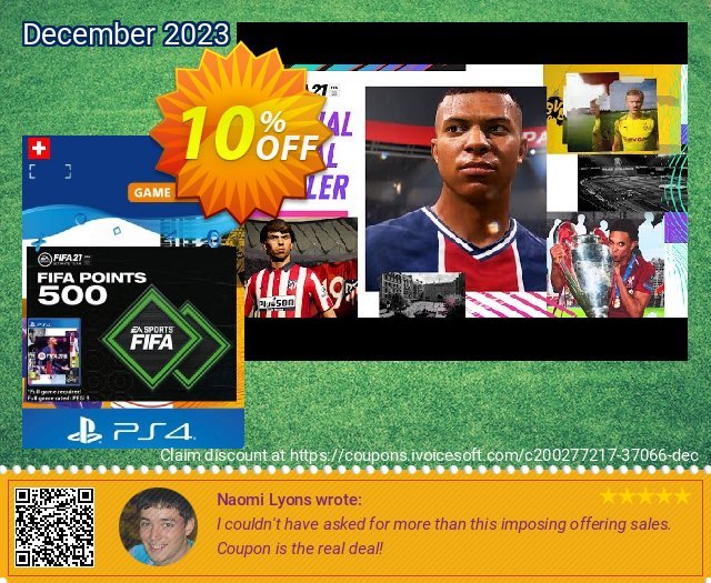 FIFA 21 Ultimate Team 500 Points Pack PS4/PS5 (Switzerland) beeindruckend Angebote Bildschirmfoto