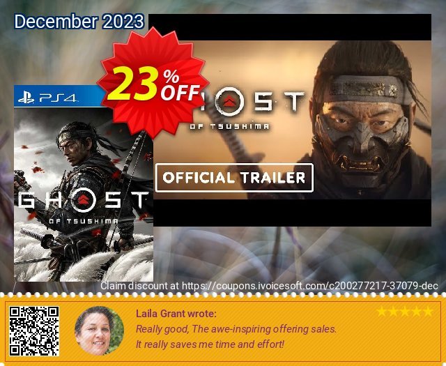 Ghost of Tsushima PS4 (EU) 令人吃惊的 促销销售 软件截图