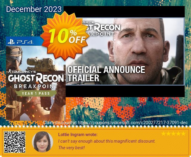 Ghost Recon Breakpoint - Year 1 Pass PS4 (Netherlands) discount 10% OFF, 2024 Easter offering sales. Ghost Recon Breakpoint - Year 1 Pass PS4 (Netherlands) Deal 2024 CDkeys