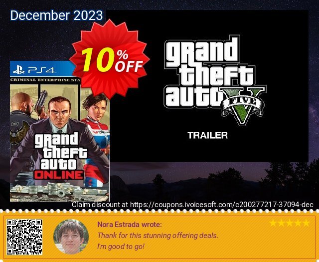 Grand Theft Auto Online - Criminal Enterprise Starter Pack PS4 (Belgium) 独占 扣头 软件截图