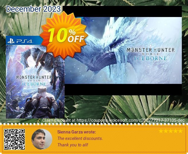 Monster Hunter World- Iceborne PS4 (Belgium) 激动的 促销销售 软件截图