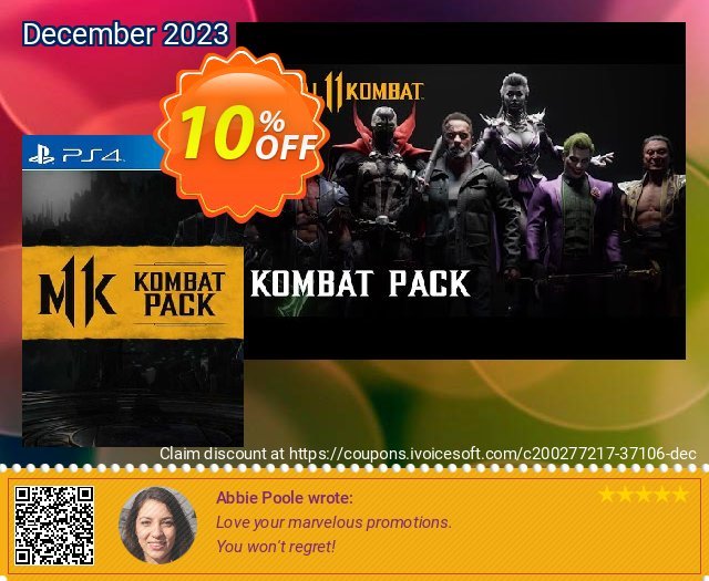 Mortal Kombat 11 Kombat Pack PS4 (Belgium) klasse Verkaufsförderung Bildschirmfoto