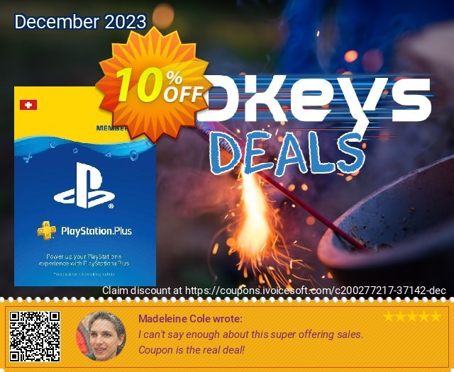 Playstation Plus - 1 Month Subscription (Switzerland) terpisah dr yg lain penawaran loyalitas pelanggan Screenshot