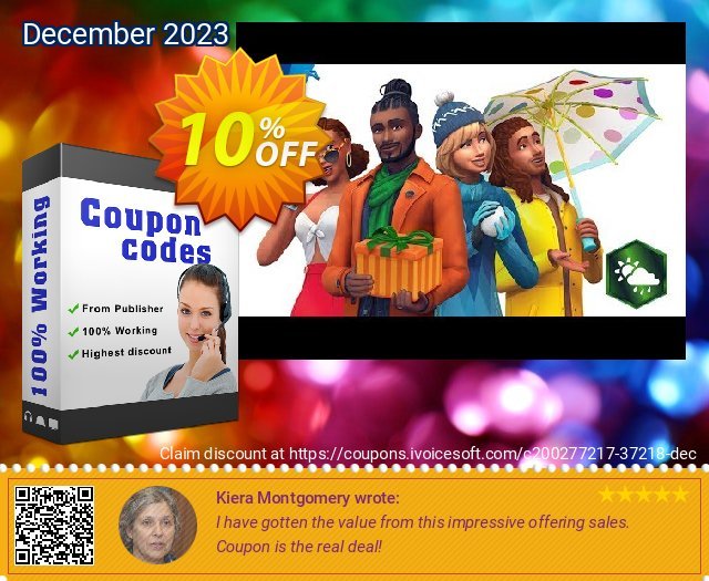 The Sims 4 - Seasons Expansion Pack PS4 (Netherlands) 令人敬畏的 销售折让 软件截图
