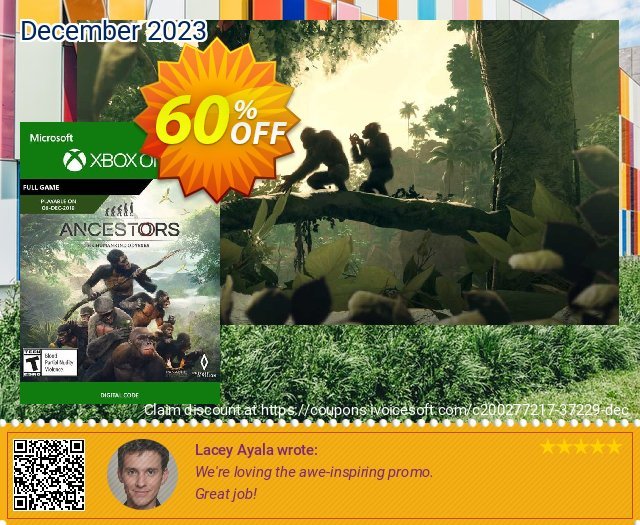 Ancestors: The Humankind Odyssey Xbox One (US) klasse Förderung Bildschirmfoto