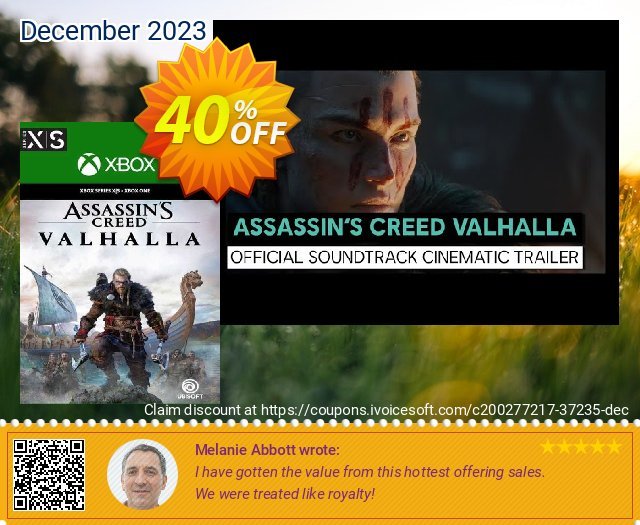 Assassin&#039;s Creed Valhalla Xbox One/Xbox Series X|S (Brazil) 可怕的 产品销售 软件截图