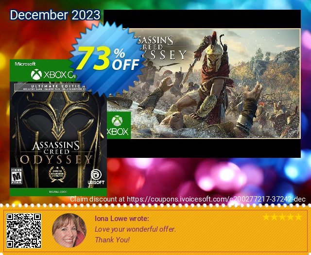 Assassin&#039;s Creed Odyssey - Ultimate Edition Xbox One (UK) atemberaubend Verkaufsförderung Bildschirmfoto