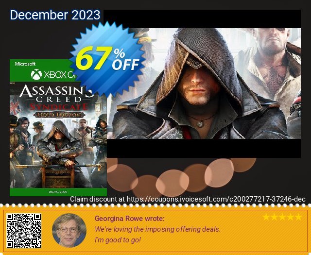 Assassin&#039;s Creed Syndicate Gold Edition Xbox One (UK) 大きい 割引 スクリーンショット