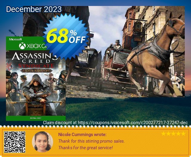 Assassin&#039;s Creed Syndicate Gold Edition Xbox One (US) megah penawaran sales Screenshot