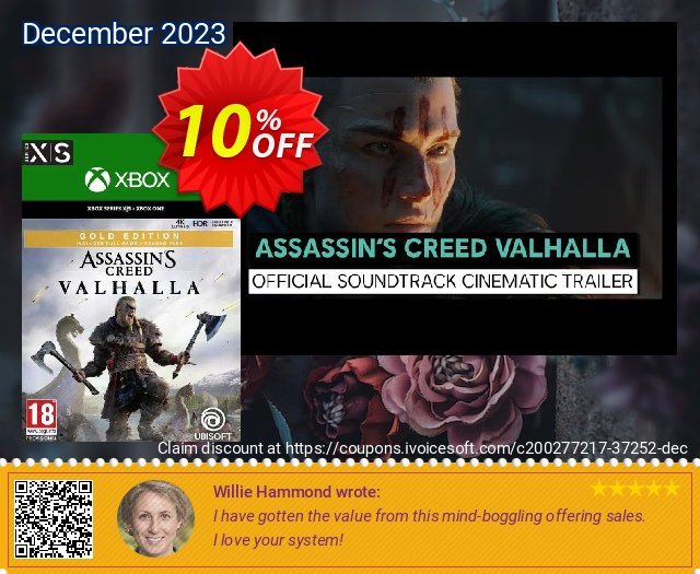 Assassin&#039;s Creed Valhalla Gold Edition Xbox One/Xbox Series X|S (EU) faszinierende Angebote Bildschirmfoto