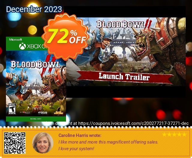 Blood Bowl 2 Xbox One (UK) wunderbar Nachlass Bildschirmfoto