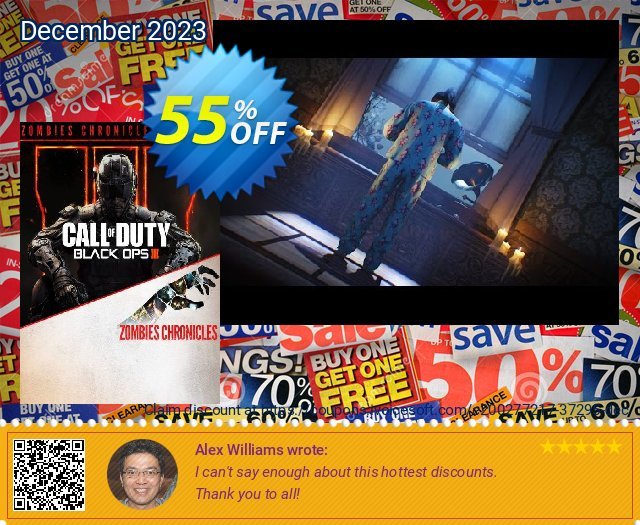 Call of Duty Black Ops III 3 - Zombies Chronicles Edition Xbox One (US) ausschließlich Außendienst-Promotions Bildschirmfoto