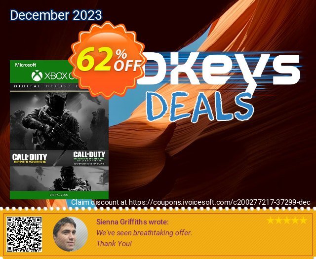 Call of Duty Infinite Warfare - Digital Deluxe Edition Xbox One (UK) discount 62% OFF, 2024 Spring offering sales. Call of Duty Infinite Warfare - Digital Deluxe Edition Xbox One (UK) Deal 2024 CDkeys