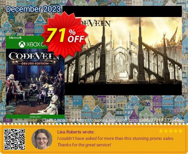 Code Vein: Deluxe Edition Xbox One (UK) super Promotionsangebot Bildschirmfoto