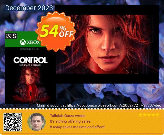 Control Ultimate Edition Xbox One/Xbox Series X|S (UK)  서늘해요   프로모션  스크린 샷