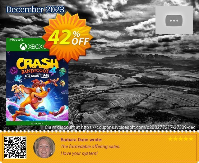 Crash Bandicoot 4: It’s About Time Xbox One (EU) formidable Verkaufsförderung Bildschirmfoto