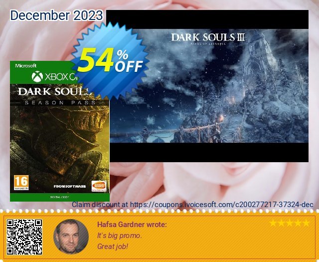 DARK SOULS III - Season Pass Xbox One (UK) exklusiv Diskont Bildschirmfoto