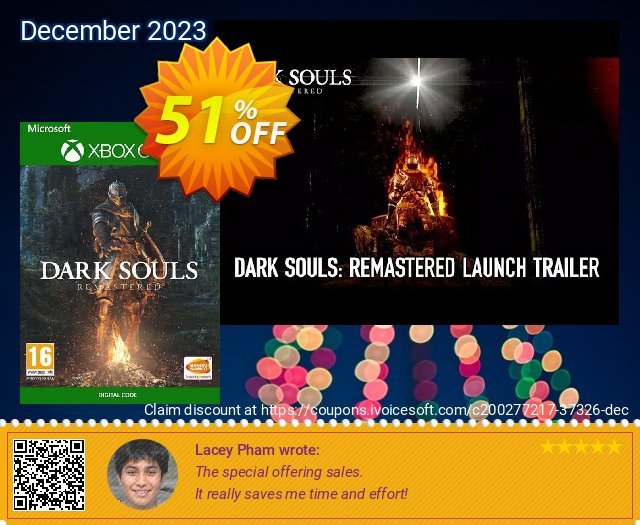 Dark Souls Remastered Xbox One (UK) 驚くべき プロモーション スクリーンショット