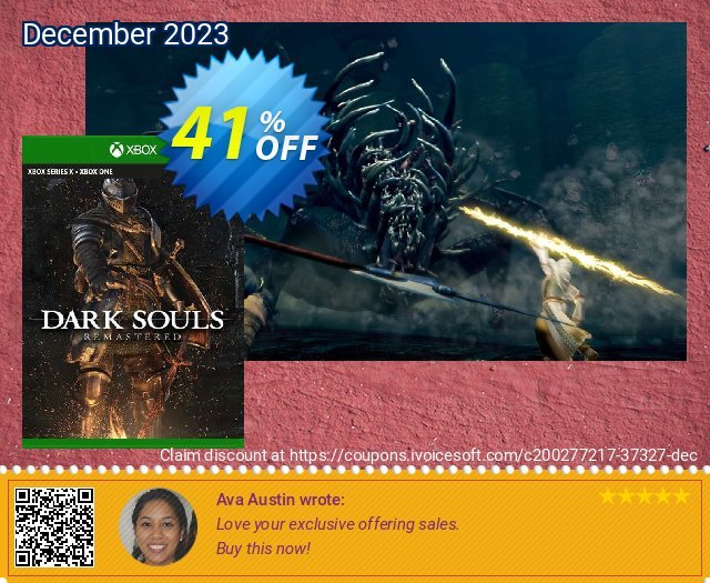 Dark Souls Remastered  Xbox One (US) 可怕的 产品折扣 软件截图