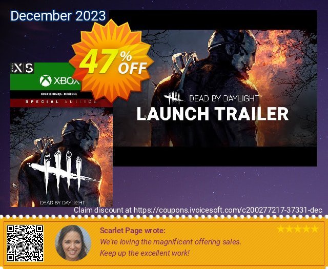 Dead by Daylight: Special Edition Xbox One/Xbox Series X|S (US) 大的 促销 软件截图