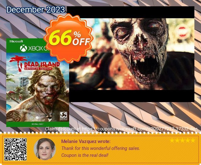 Dead Island Definitive Edition Xbox One (UK) fantastisch Förderung Bildschirmfoto