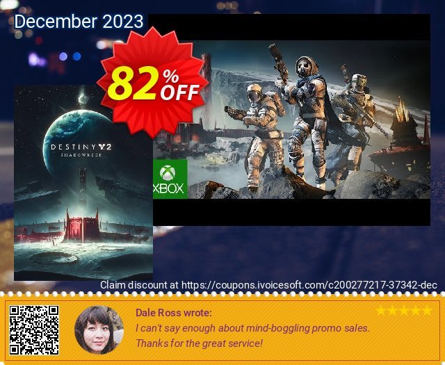 Destiny 2 Shadowkeep Xbox One (US) discount 58% OFF, 2022 January offering sales. Destiny 2 Shadowkeep Xbox One (US) Deal 2022 CDkeys
