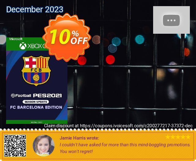 eFootball PES 2021 Barcelona Edition Xbox One (EU) verwunderlich Promotionsangebot Bildschirmfoto
