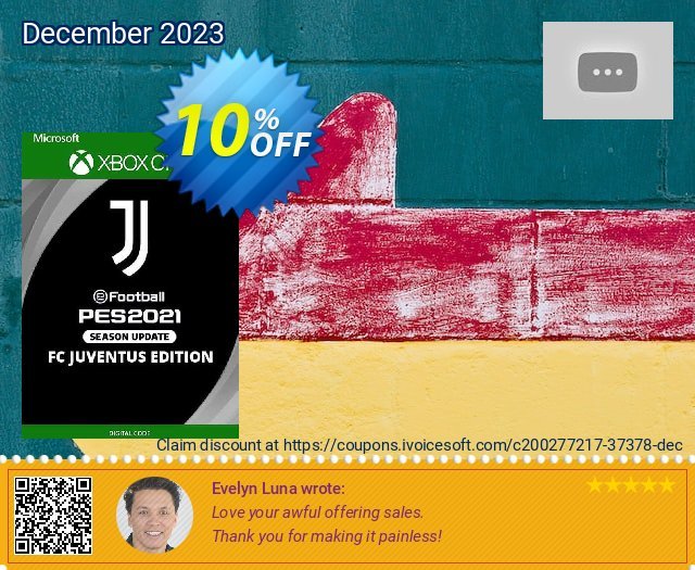 eFootball PES 2021 Juventus Edition Xbox One (EU) aufregenden Verkaufsförderung Bildschirmfoto