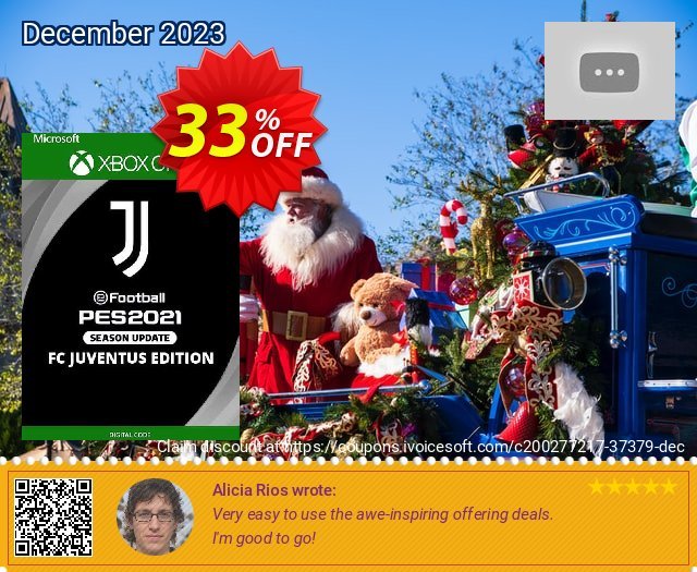 eFootball PES 2021 Juventus Edition Xbox One (UK) umwerfenden Außendienst-Promotions Bildschirmfoto
