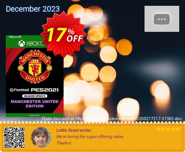 eFootball PES 2021 Manchester United Edition Xbox One (UK) 令人惊讶的 促销 软件截图