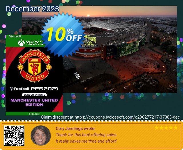 eFootball PES 2021 Manchester United Edition Xbox One (US) 了不起的 产品销售 软件截图